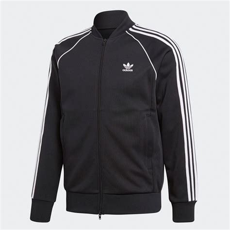 adidas schwarze jacke|adidas original jacket men's.